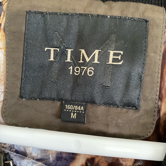 Olive Green Quilted Bomber Jacket | Women Size S - Picture 7 of 12